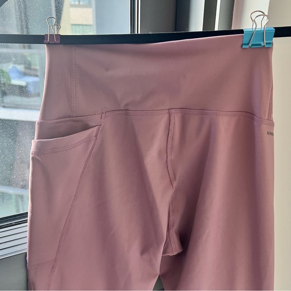 adidas Aeroready Mauve Leggings - Picture 6 of 6